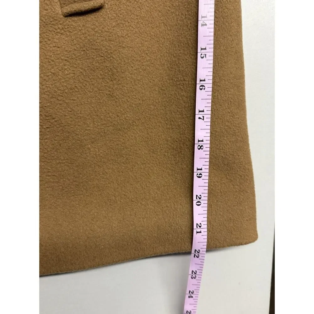 Bachrach wool & cashmere peacoat. Khaki. Men's. Sz XL